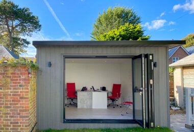 New-Garden-Office-Wallingford open-front-close-up