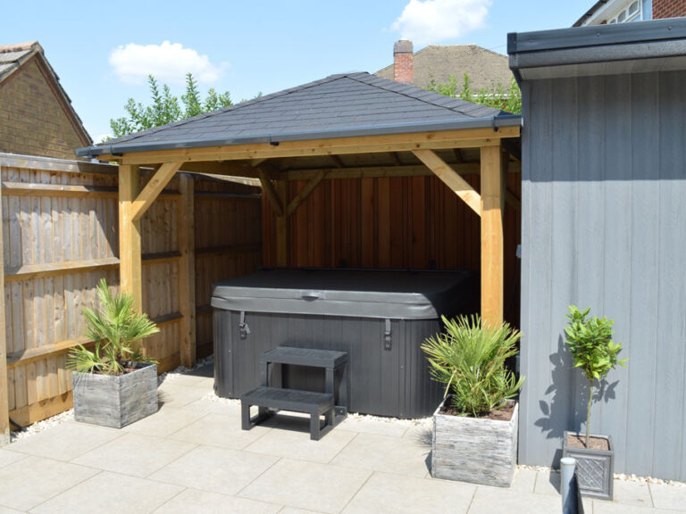 Garden Gym and Hot Tub Canopy Banbury Oxfordshire