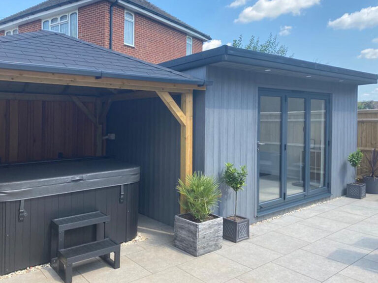 Garden Gym and Hot Tub Canopy Banbury Oxfordshire