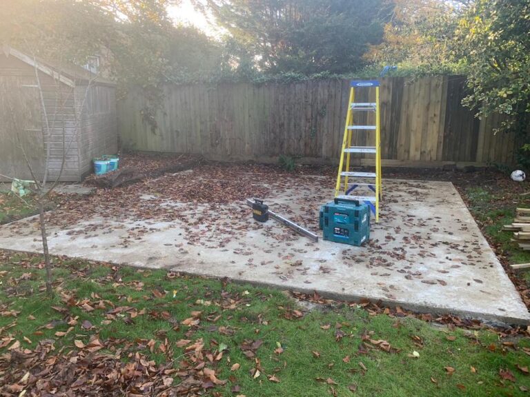 New Garden Gym Studio, Cambridge - During 1