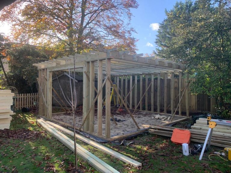 New Garden Gym Studio, Cambridge - During 2