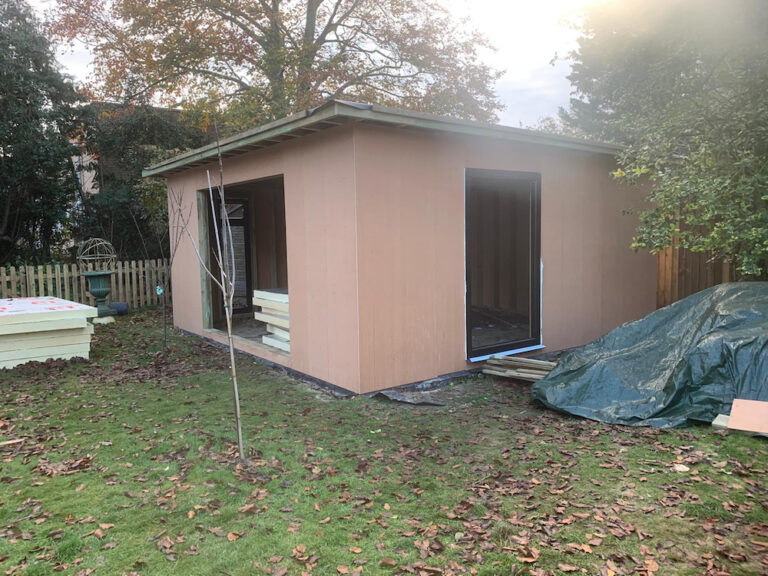 New Garden Gym Studio, Cambridge - During 3