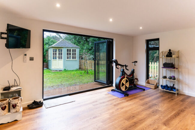 New Garden Gym Studio, Cambridge - Ideas For Garden Rooms