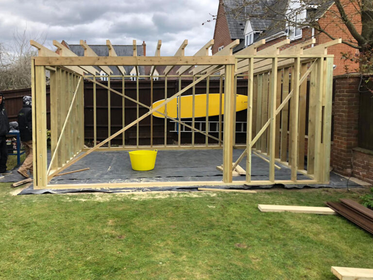 Garden Bar Games Room, East Hanney, Wantage. New Garden Room Company