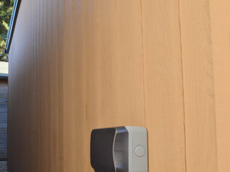 New Garden Office, Studio, Gym & Bar, Wallingford, Oxfordshire exterior sockets