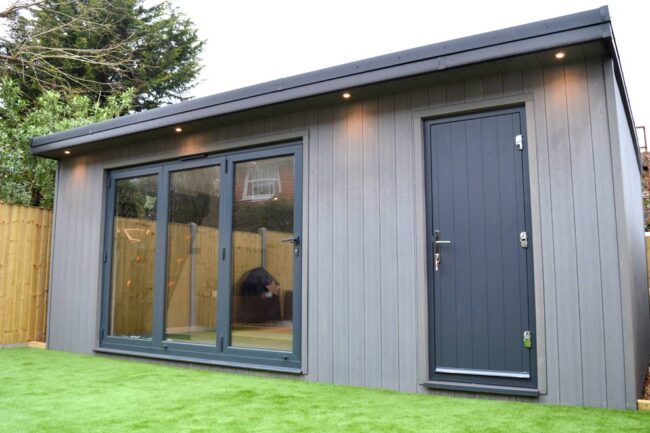 Multi-Purpose Garden Office, Wokingham finished