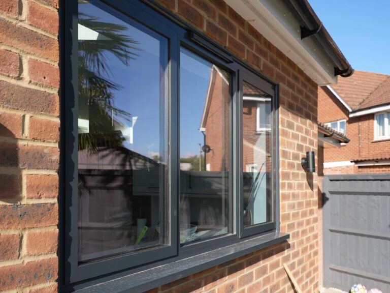 Kitchen window. Garden Room, Garden Landscaping & Home Extension, Wantage