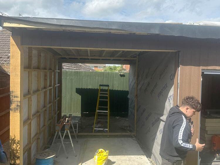 Garden Gym with Hot Tub Canopy, Harwell