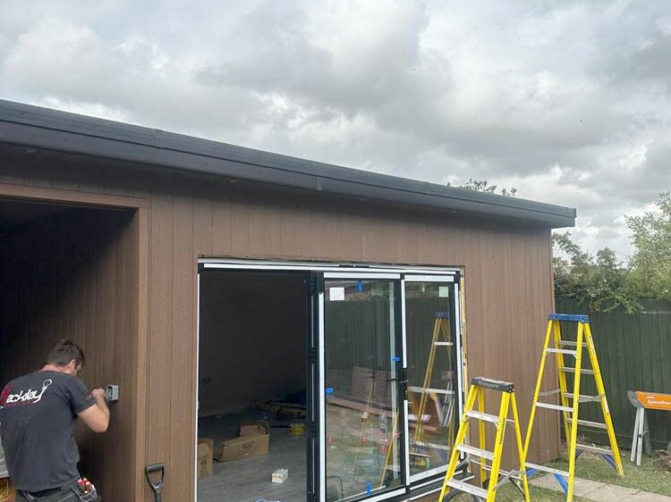 Garden Gym with Hot Tub Canopy, Harwell
