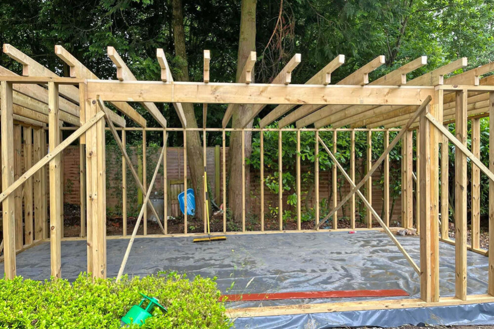 Garden Gym Binfield Bracknell by New Garden Room Company